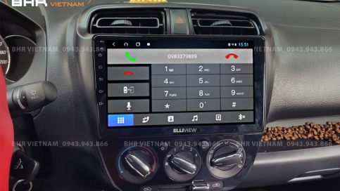 Màn hình DVD Android liền camera 360 xe Mitsubishi Attrage 2013 - nay | Elliview S4 Deluxe 